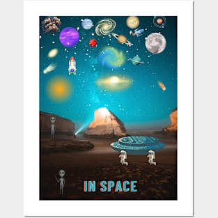 In Space I Posters and Art